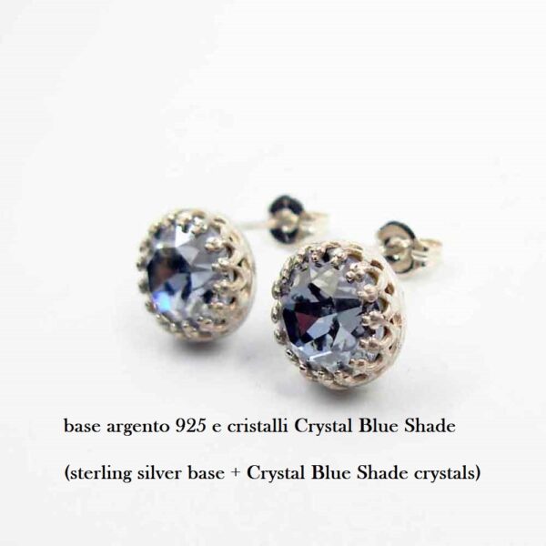orecchini punto luce 8mm