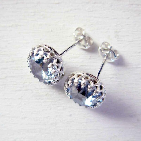 orecchini punto luce 8mm