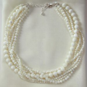 collana torchon madreperla sposa