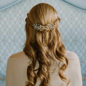 tralcio sposa blu oro