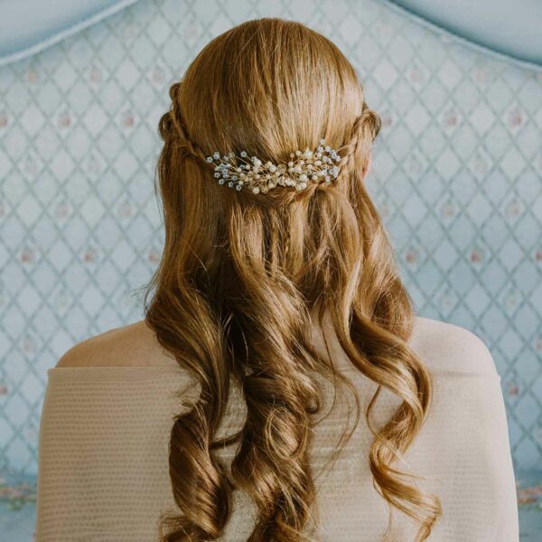 tralcio sposa blu oro