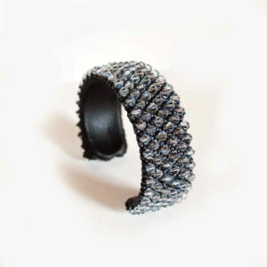 bracciale cristallo blu polvere