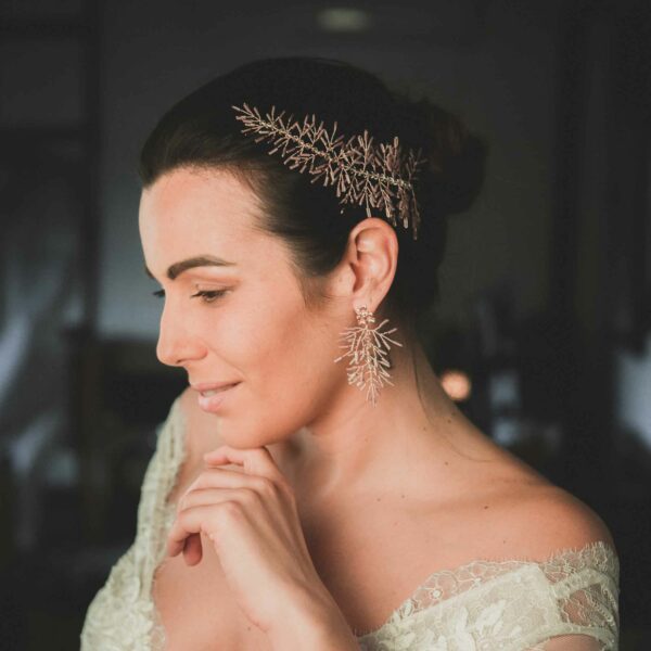 tralcio felce rosa grande