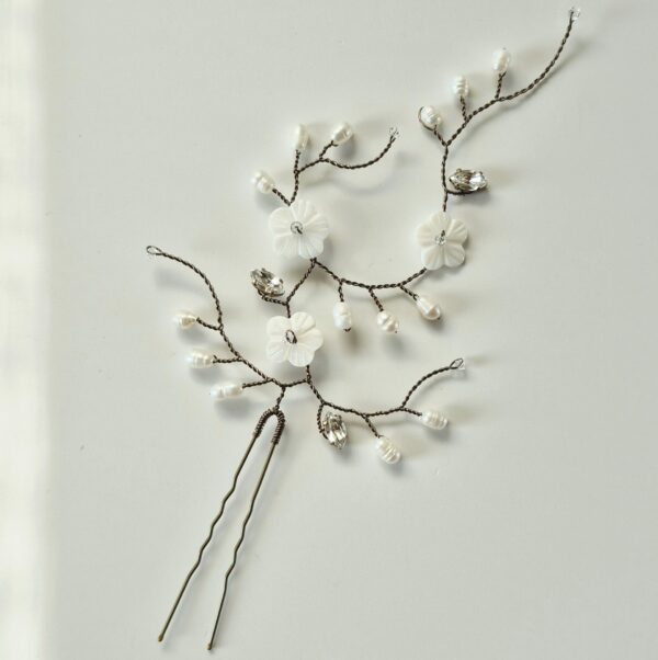 forcina fiori madreperla