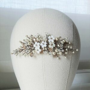 tralcio sposa fiori madreperla