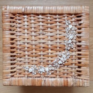 tralcio nuziale fiori madreperla