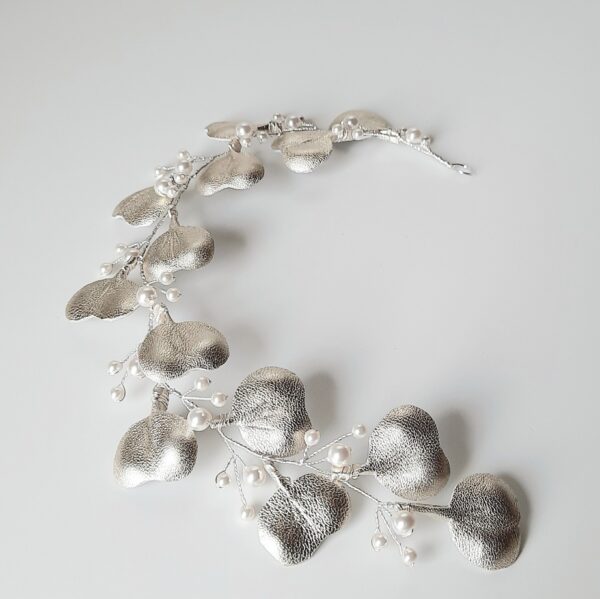 tralcio foglie eucalipto platino