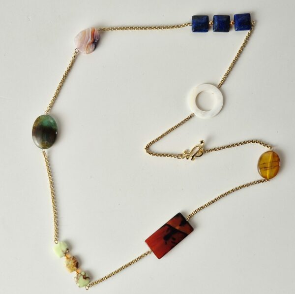 CHAGALL_2 collana chagall pietre dure