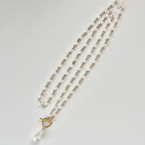 collana lunga perla barocca