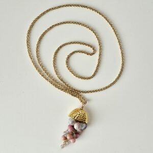 catena oro pendente grappolo